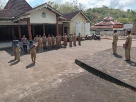 Pemerintah Kalurahan Giripanggung Selenggarakan Apel Senin Pagi